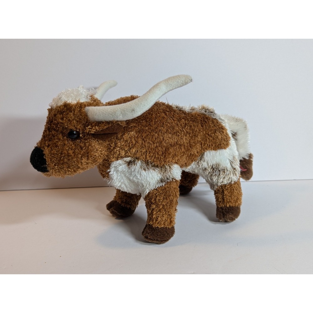 Douglas Cuddle Toys T-Bone Longhorn Steer Plush 9" Soft.